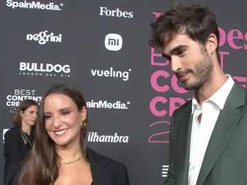 Marta Pombo y Luis Zamalloa en los premios Forbes Best Content Creators 2023 Marta Pombo y Luis Zamalloa en los premios Forbes Best Content Creators 2023