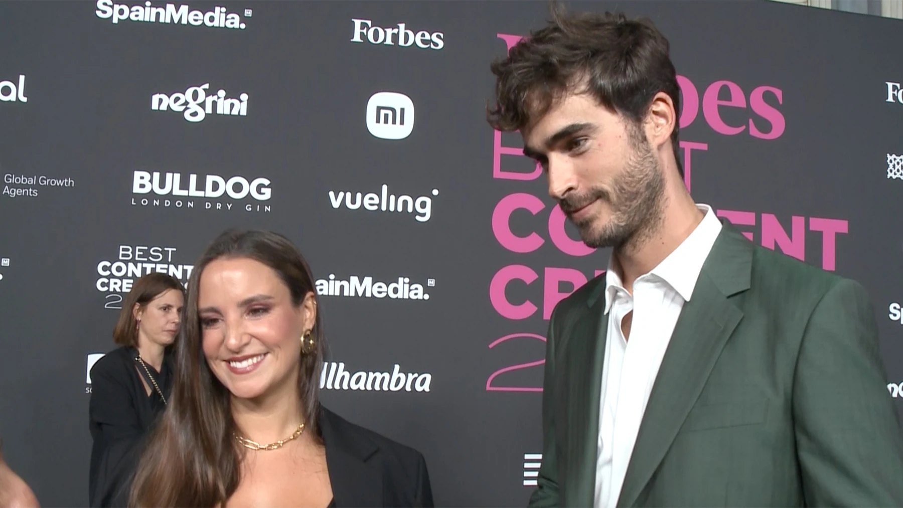 Marta Pombo y Luis Zamalloa en los premios Forbes Best Content Creators 2023 Marta Pombo y Luis Zamalloa en los premios Forbes Best Content Creators 2023