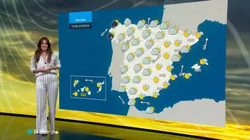 Previsión del tiempo viernes 13 Previsión del tiempo viernes 13