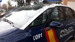 Imagen de archivo de un coche de la Policía Nacional Imagen de archivo de un coche de la Policía Nacional