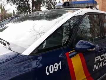 Imagen de archivo de un coche de la Policía Nacional Imagen de archivo de un coche de la Policía Nacional