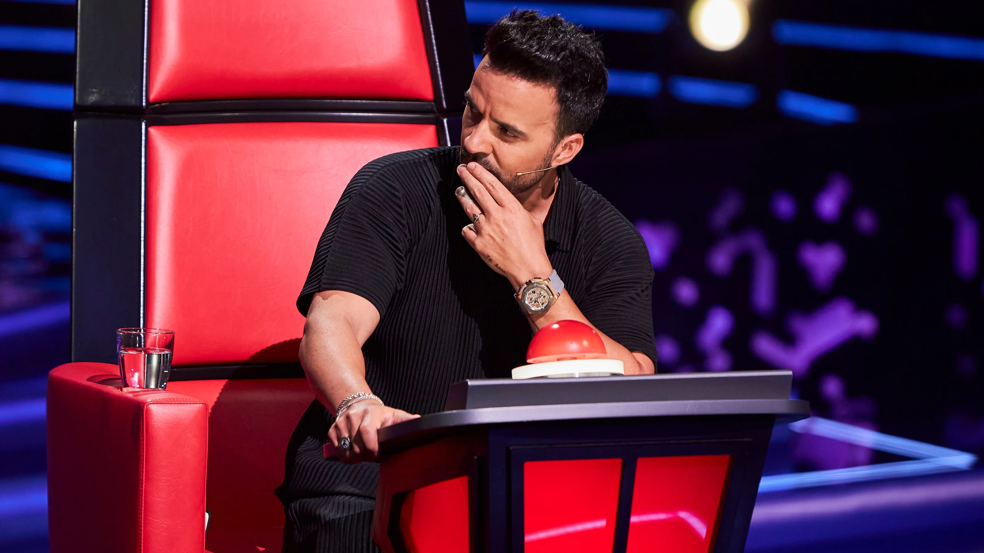 Luis Fonsi en las Audiciones a ciegas de La Voz Luis Fonsi en las Audiciones a ciegas de La Voz