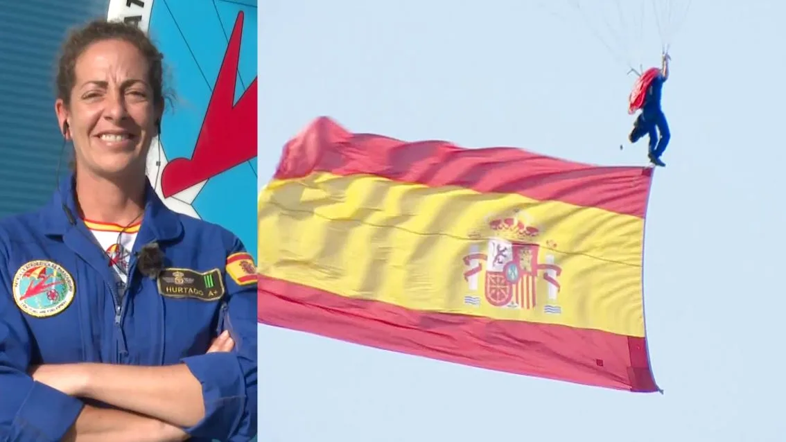 Paracaidista de la legión. Paracaidista de la legión.