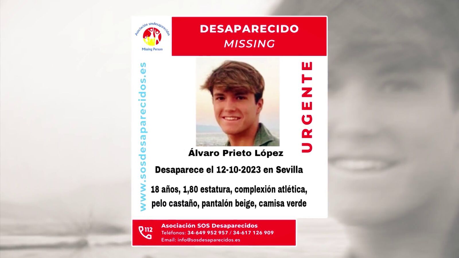Última hora de Álvaro Prieto, el jugador del Córdoba Juvenil que desapareció en Sevilla