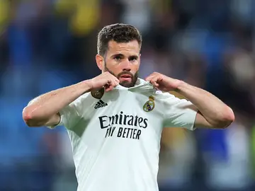Nacho Fernández en un partido con el Real Madrid Nacho Fernández en un partido con el Real Madrid