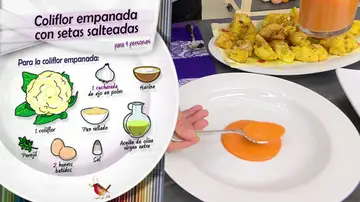 Ingredientes Coliflor empanada