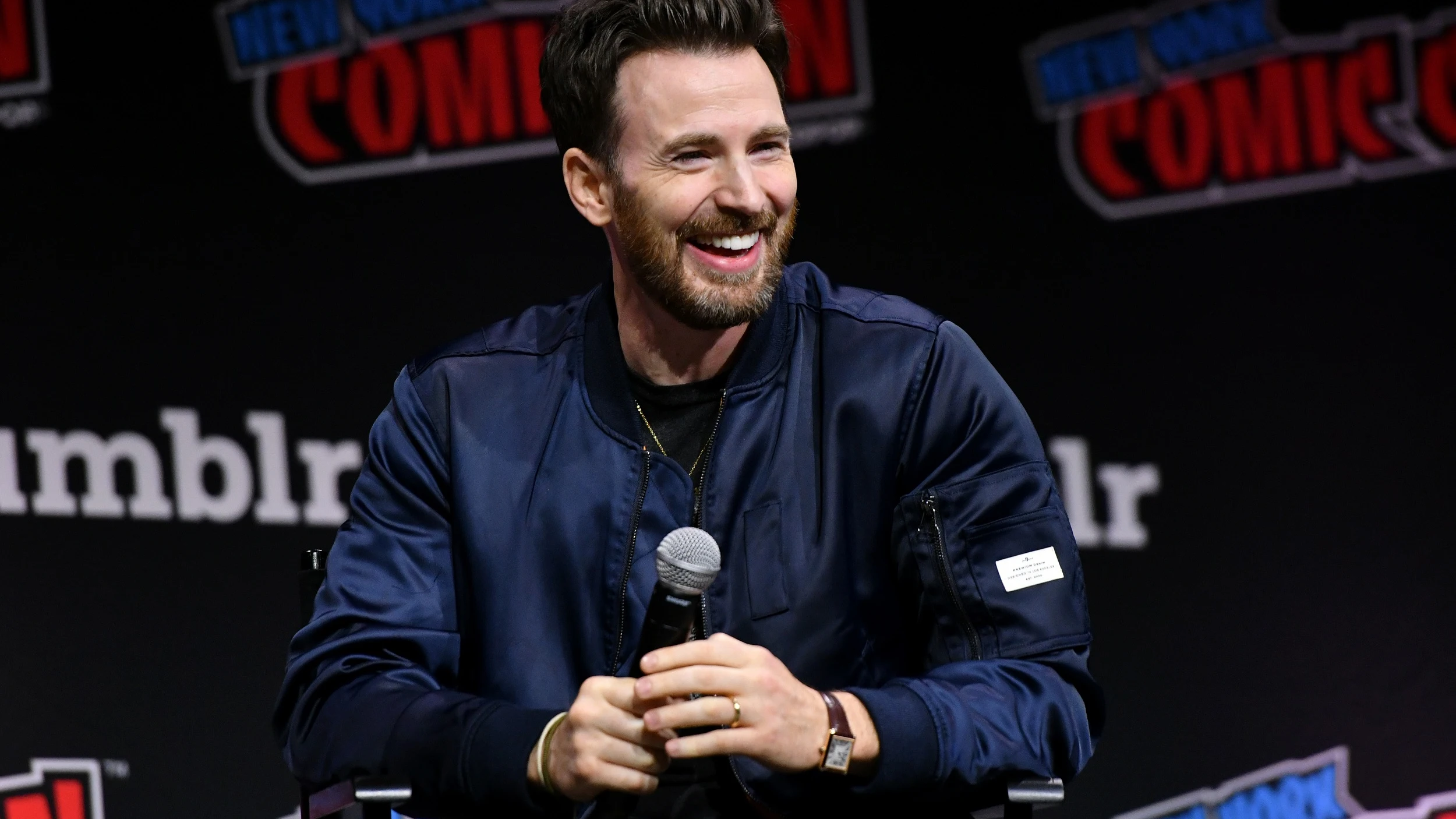 Chris Evans en la Comic Con de Nueva York 2023 Chris Evans en la Comic Con de Nueva York 2023