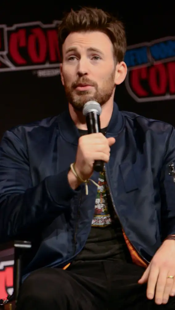 Chris Evans en la Comic Con de Nueva York 2023