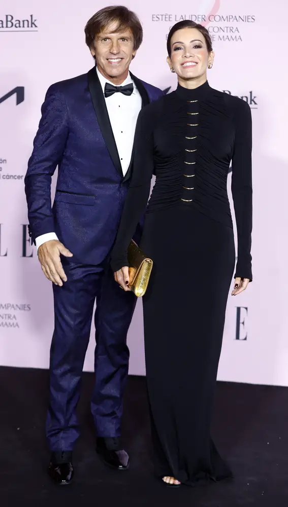 Virginia Troconis y Manuel Díaz El Cordobés en la Elle Cancer Ball