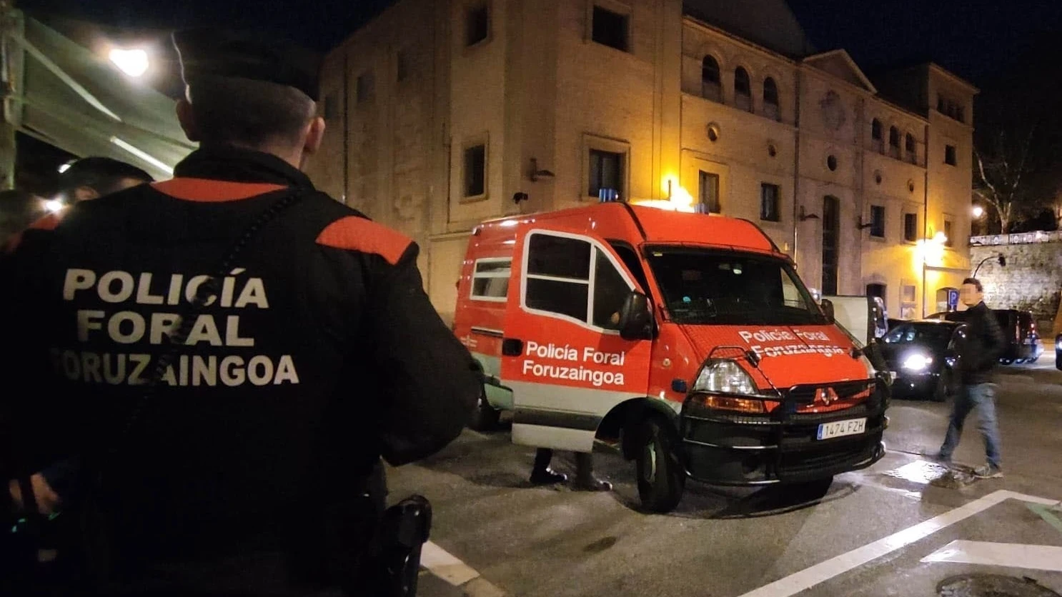 Agentes de la Polic&iacute;a Foral