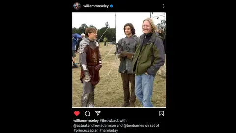 William Moseley recuerda Las Crónicas de Narnia William Moseley recuerda Las Crónicas de Narnia