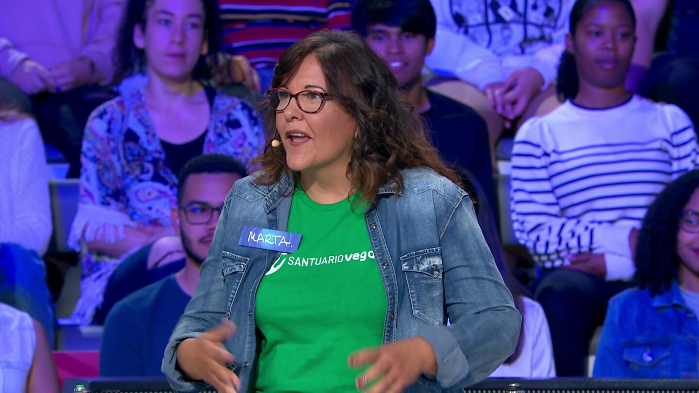 Marta se presenta en La ruleta de la suerte como... ¡susurradora de ovejas!