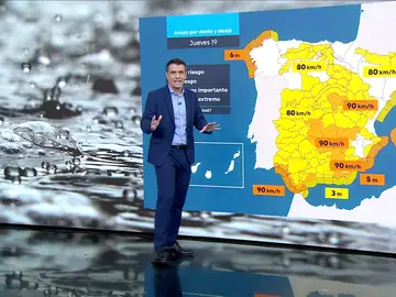La previsión del temporal 'Aline' de César Gonzalo La previsión del temporal 'Aline' de César Gonzalo
