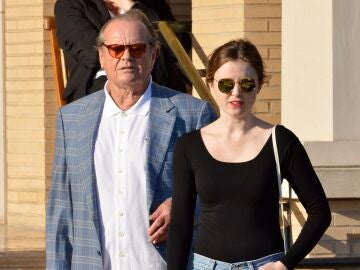 Jack Nicholson y su hija Lorraine Nicholson