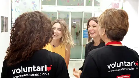 Trabajo de 'Mamás en Acción' en hospitales Trabajo de 'Mamás en Acción' en hospitales