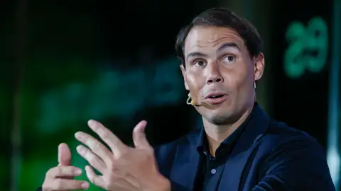 Rafa Nadal, en la presentación de su nuevo proyecto Rafa Nadal, en la presentación de su nuevo proyecto