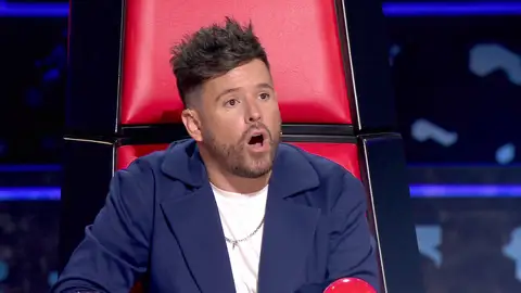 Pablo López, sorprendido en La Voz Pablo López, sorprendido en La Voz