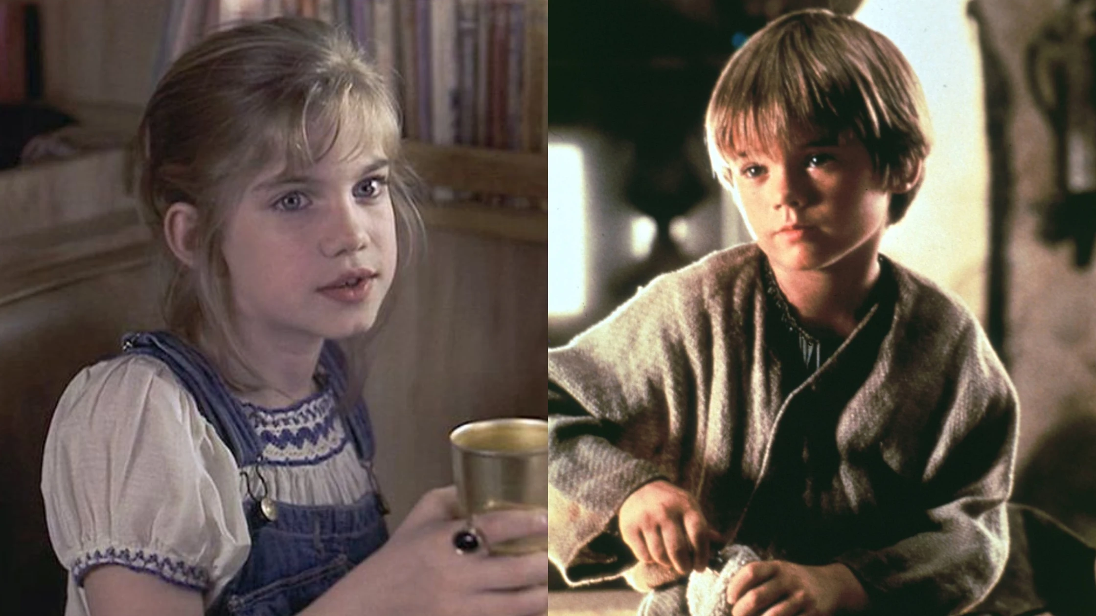 Anna Chlumsky y Jake Lloyd