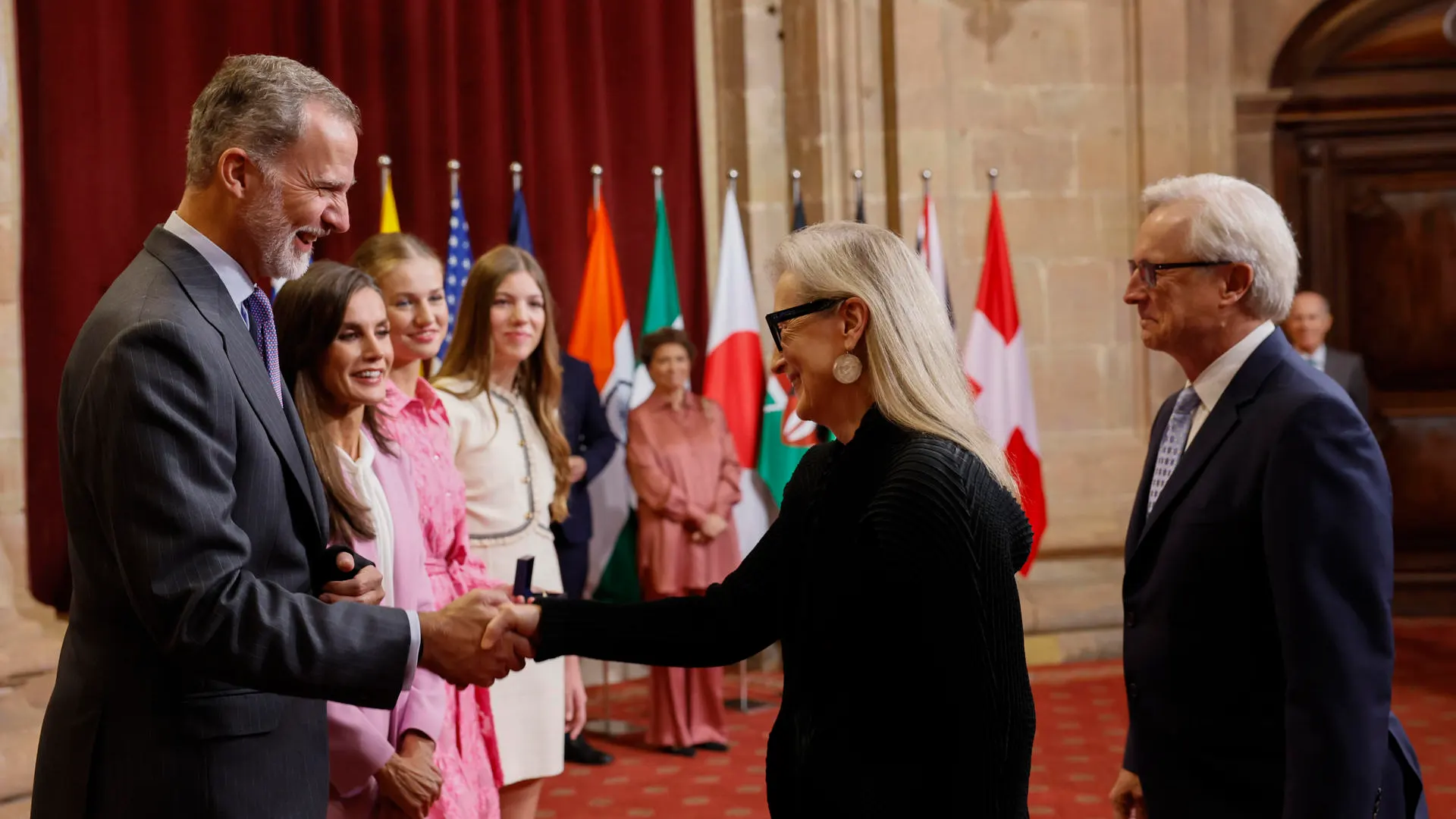 La Familia Real con Meryl Streep La Familia Real con Meryl Streep