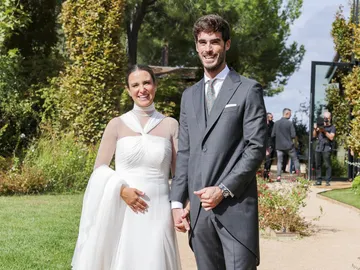 Marta Pombo y Luis Zamalloa durante su boda Marta Pombo y Luis Zamalloa durante su boda