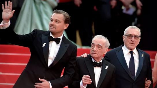 Leonardo DiCaprio, Martin Scorsese y Robert De Niro Leonardo DiCaprio, Martin Scorsese y Robert De Niro