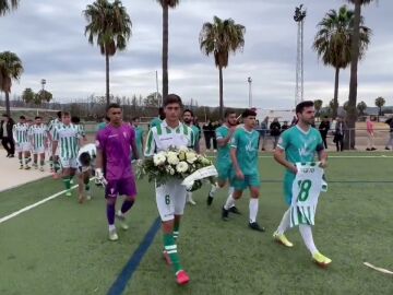 El precioso homenaje de la cantera del Córdoba CF a Álvaro Prieto