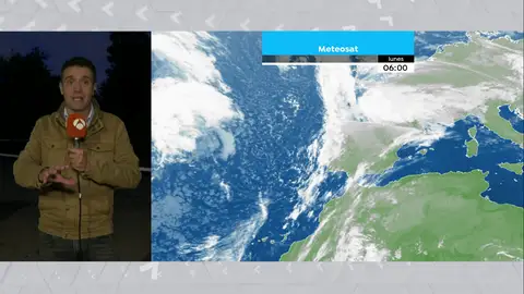 César Gonzalo y la borrasca 'Bernard' César Gonzalo y la borrasca 'Bernard'