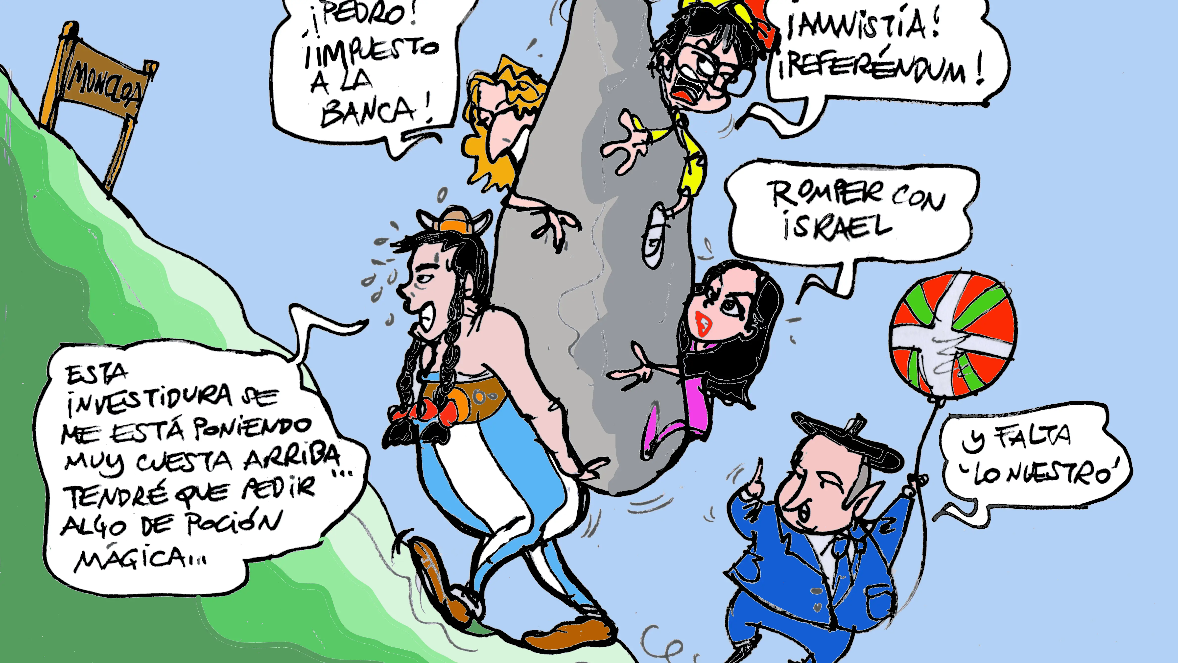 Investidura en la vi&ntilde;eta gr&aacute;fica