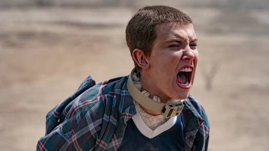 Millie Bobby Brown como Eleven en Stranger Things Millie Bobby Brown como Eleven en Stranger Things