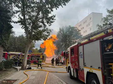 Incendio en Ciudad Universitaria