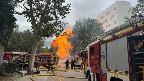 Incendio en Ciudad Universitaria
