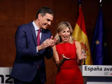 Pedro Sánchez y Yolanda Díaz Pedro Sánchez y Yolanda Díaz