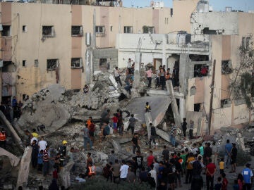 Infraestructuras destruidas por los bombardeos de Israel