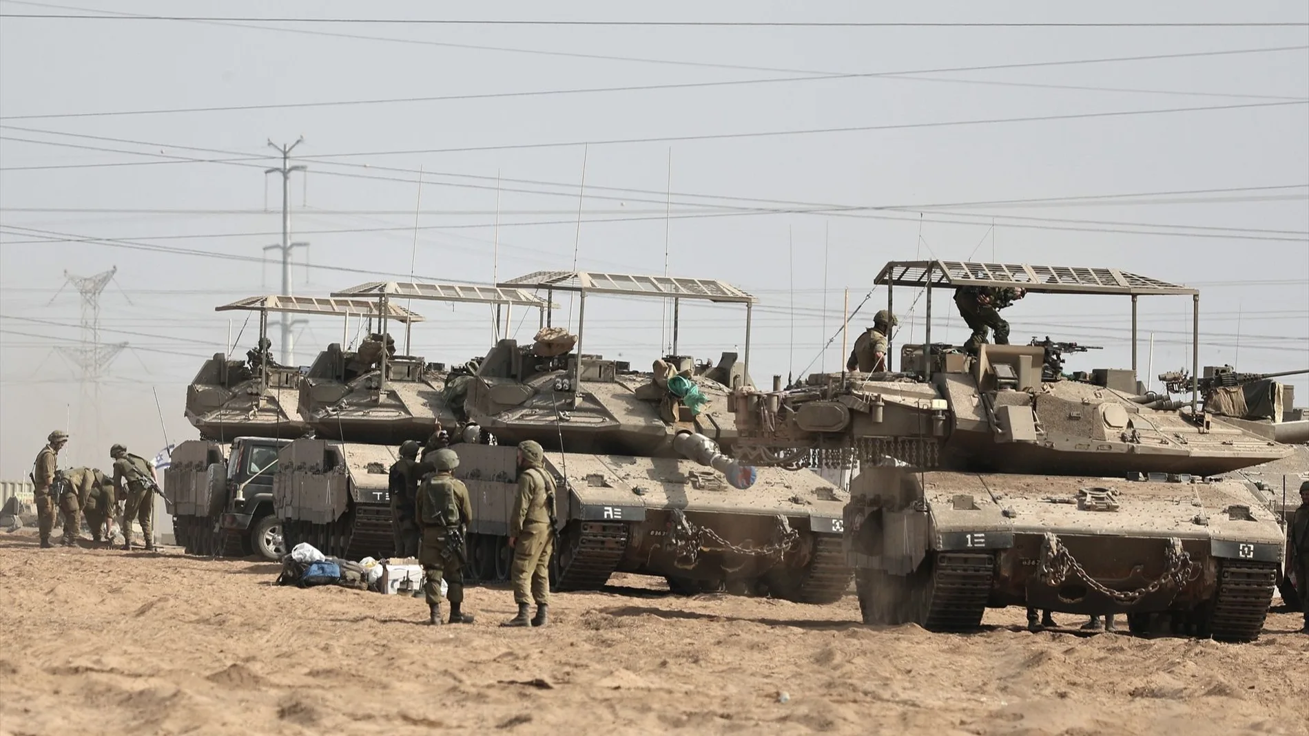 Guerra Israel-Hamás, en directo: Tanques blindados entran en la Franja de Gaza