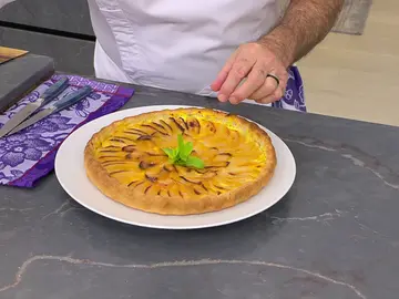 Hojaldre de pera: una tarta fácil y con fruta de temporada, de Karlos Arguiñano Hojaldre de pera: una tarta fácil y con fruta de temporada, de Karlos Arguiñano