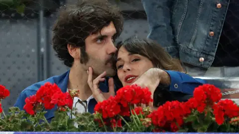 Belén Cuesta y Tamar Novas en un partido de tenis Belén Cuesta y Tamar Novas en un partido de tenis