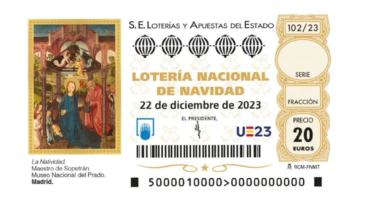Cómo se elige la imagen que llevan los décimos de la Lotería de Navidad 2023 Cómo se elige la imagen que llevan los décimos de la Lotería de Navidad 2023