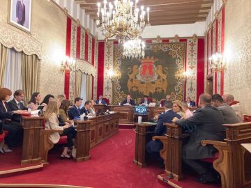 Pleno del ayuntamiento de Alicante
