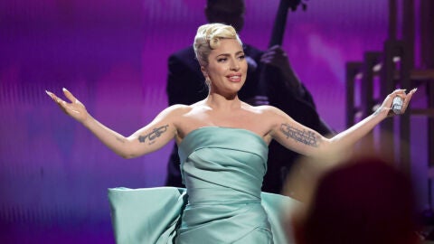 Lady Gaga durante una actuación en 2022 (archivo)