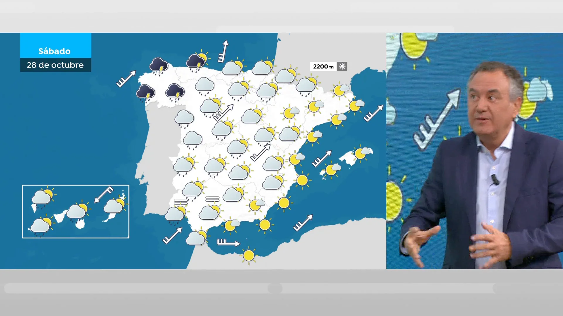 La previsión del tiempo de Roberto Brasero Antena 3 Noticias