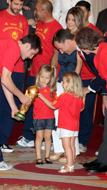 La princesa Leonor y la infanta Sofía La princesa Leonor y la infanta Sofía
