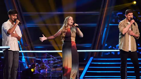 Carlos, Carmen Vento y Carlos Clemente Carlos, Carmen Vento y Carlos Clemente