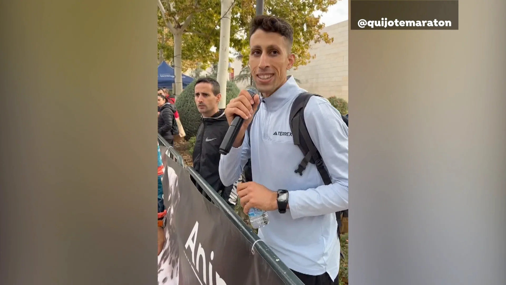 El atleta español Mohamed Massat El atleta español Mohamed Massat
