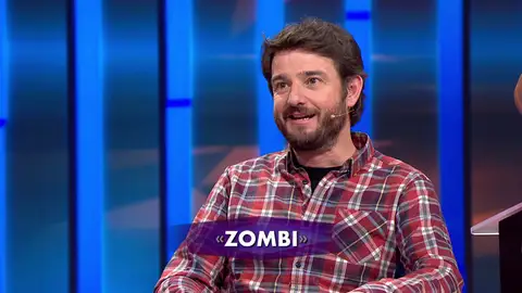 Gorka Otxoa se vuelve “zombi” para intentar ganar la ronda y desata la risa en el plató de Password