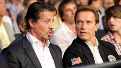 Sylvester Stallone y Arnold Schwarzenegger