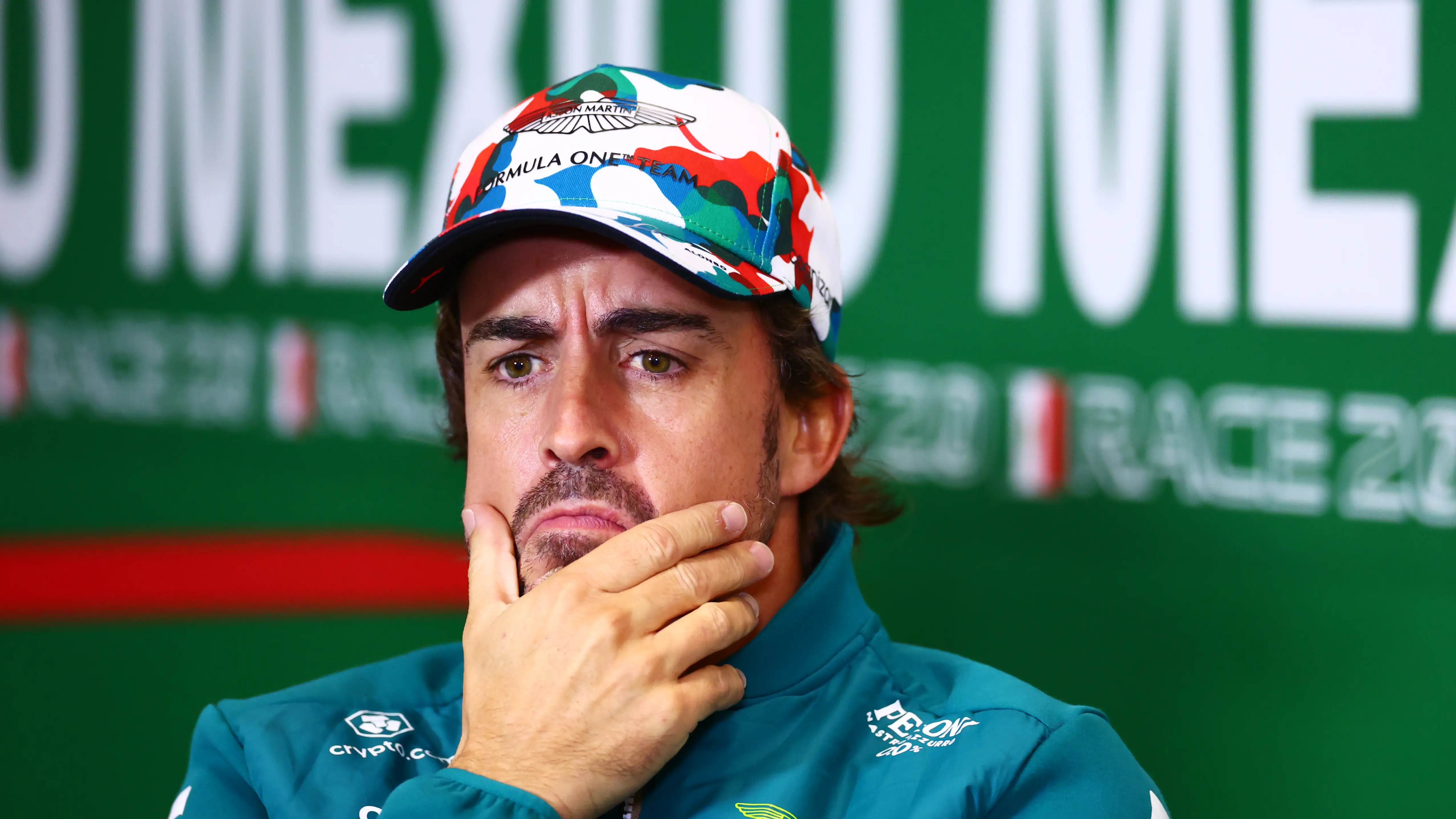 Fernando Alonso en el Autódromo Hermanos Rodríguez de México Fernando Alonso en el Autódromo Hermanos Rodríguez de México