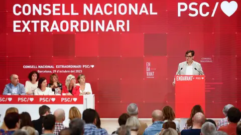 El primer secretario del PSC, Salvador Illa El primer secretario del PSC, Salvador Illa