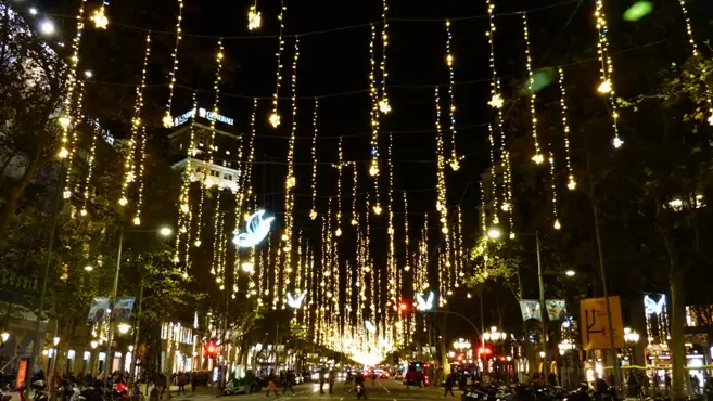 Luces de Navidad en Barcelona Luces de Navidad en Barcelona
