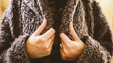 Abrigo tipo teddy Abrigo tipo teddy