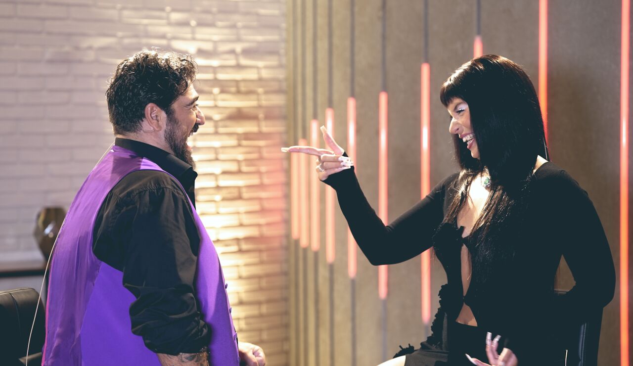 Nathy Peluso y Antonio Orozco